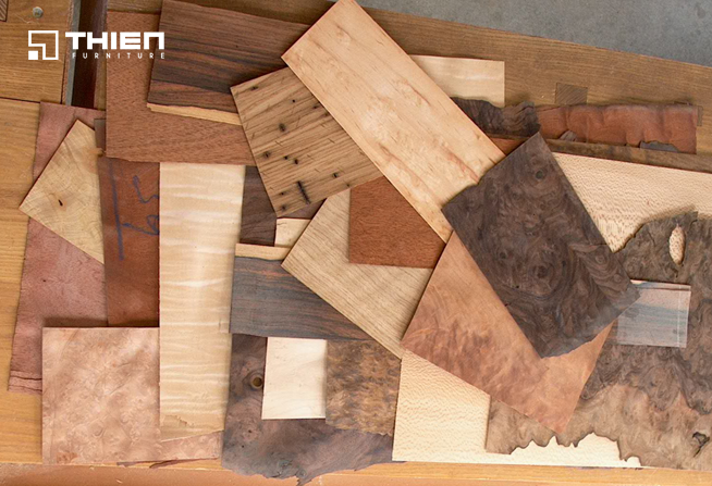 Bề mặt gỗ Veneer