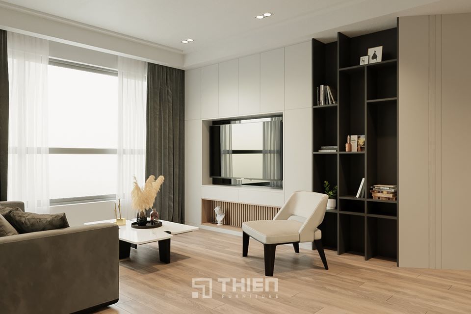 nội thất chung cư the link ciputra