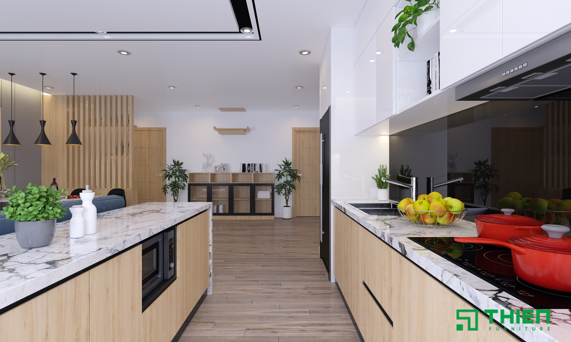 nội thất căn hộ mr tuấn chung cư Golden Palm