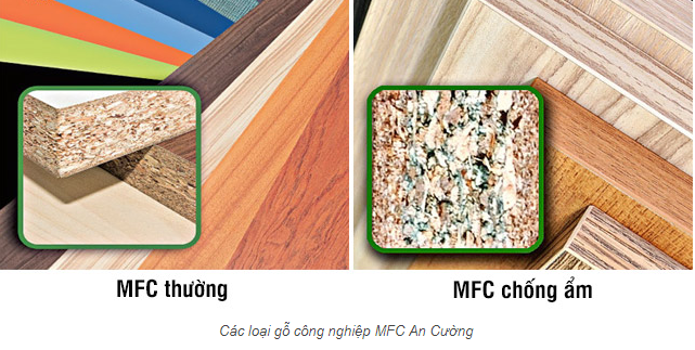 Gỗ công nghiệp lõi MFC Gỗ công nghiệp lõi MFC