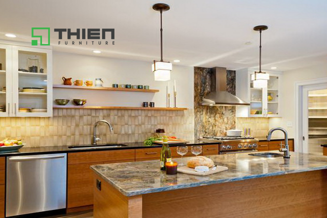 Tủ bếp Laminate