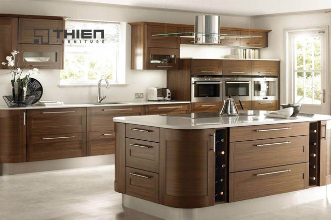 Thiết kế tủ bếp trên và dưới