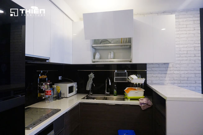 Công trình tủ bếp ở Vinaconex 2 - Hà Nội