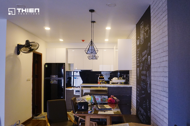 Làm tủ bếp ở Vinaconex 2 - Hà Nội