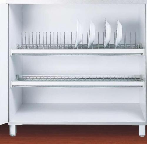 giá bát đĩa inox nan cho tủ trên