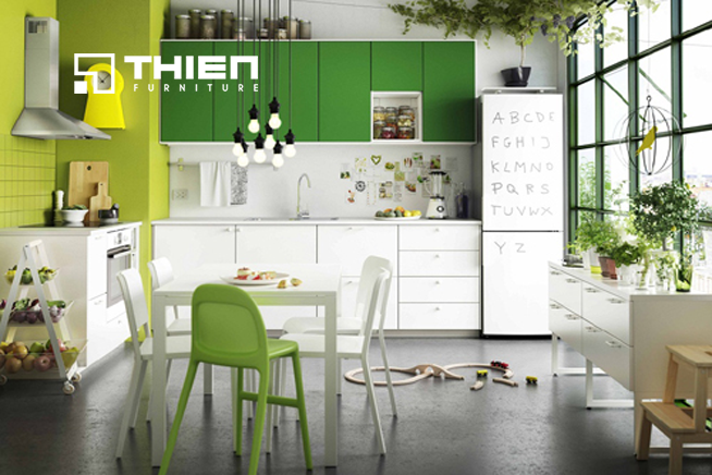 Tủ bếp thiết kế hiện đại