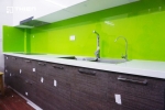 Tủ bếp Acrylic kết hợp Laminate nhà chị Lê - Sóc Sơn, Hà Nội