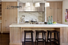 Tủ bếp gỗ sồi - S03