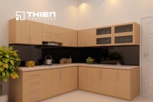 Tủ bếp gỗ công nghiệp - CN06