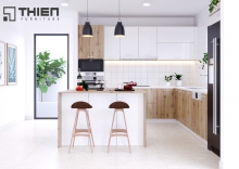 Mẫu tủ bếp Laminate - LAM62
