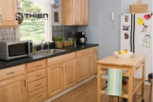 Tủ bếp gỗ sồi - S02